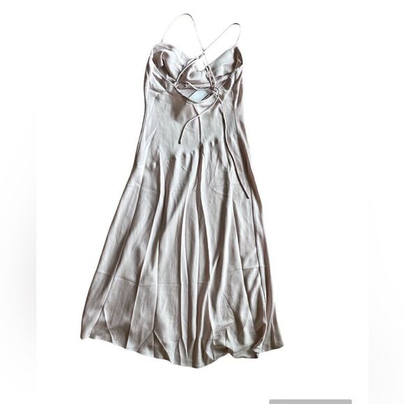 Astr The Label Gaia Midi Dress Pale Blush Size S - Picture 10 of 10